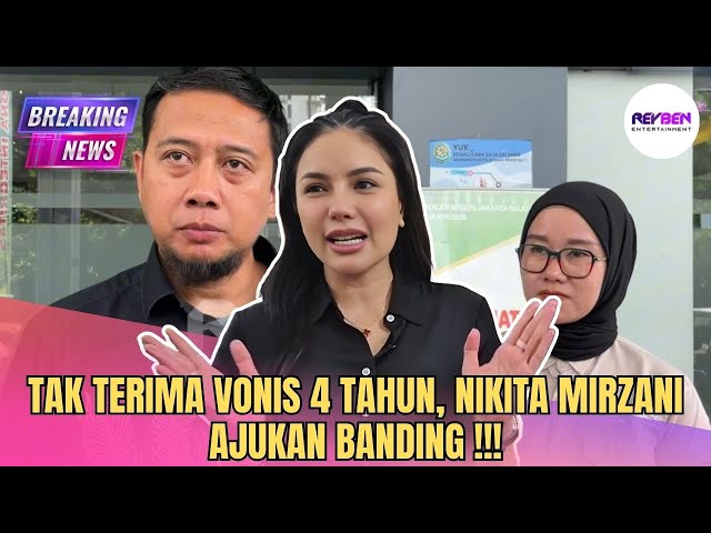 Nikita Mirzani Ajukan Banding atas Vonis: Klaim Bukti dan Saksi Diabaikan Majelis Hakim