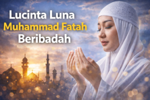 Lucinta Luna Muhammad Fatah beribadah